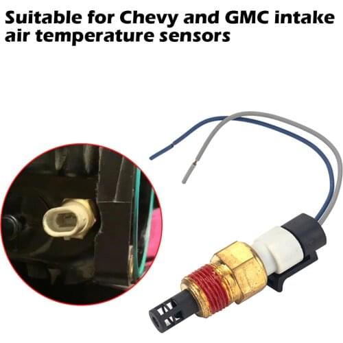 VODOOL Intake Air Temperature Sensor IAT MAT ACT Kit for GM S15 S15 Jimmy SAFARI Sonoma Syclone Typhoon 25036751 25037225