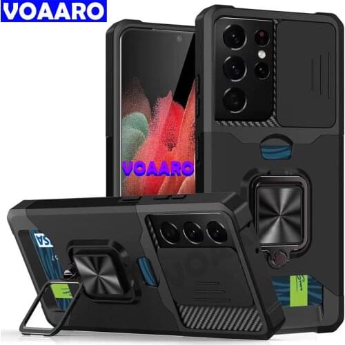 Push Window Protective Capa for Samsung S21 Ultra Case for Galaxy S21 FE Plus Note 20 Ultra A82 A72 A52 A42 A32 5G A22 4G Case