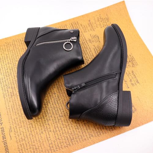 Hemera Studios basic ankle boots Women 2020 lightweight comfortable zip up boots women new in black camel marron