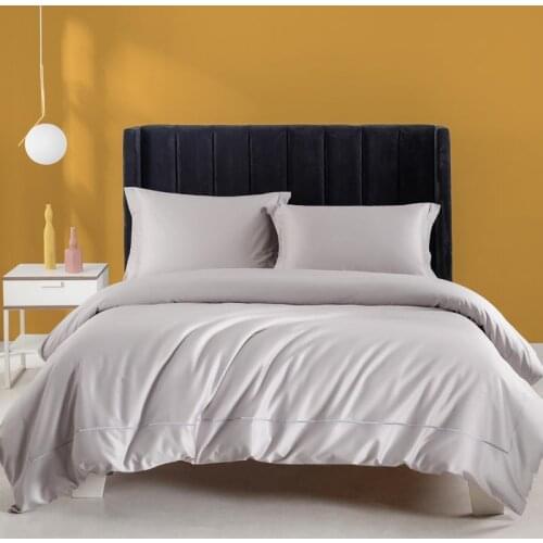 1000TC Premium Egyptian Cotton Frame Embroidered Hotel Stitch Duvet Cover Set 4Pcs Luxury Soft Bedding set Bed Sheet Pillowcases