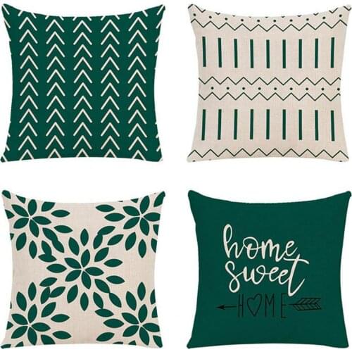 New Style Cushion Cover Easy to Clean Super Soft Polyester Hawaiian Sweet Summer Pillowcase for Office Home Sofa Cafe Decor