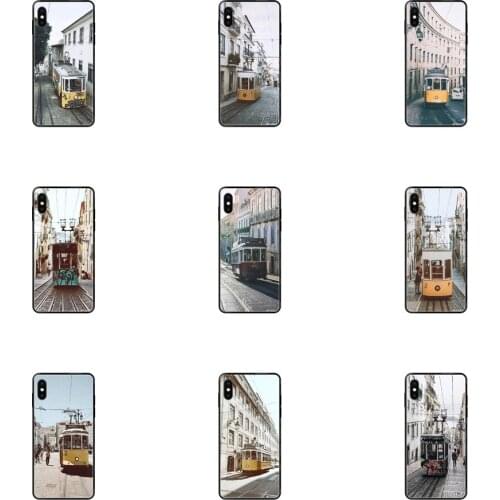 Cheap Junior For Huawei Honor Mate Play V10 View 10 20 20X 30 Lite Pro Y3 Y5 Y9 Nova 3 3i Pro Lisbon Tram Black Soft Multi