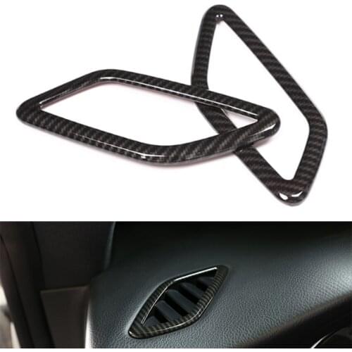 For Mercedes Benz CLA GLA Class W117 X156 2014-2017 AMG Car Dashboard Air Outlet Vent Frame Car-cover Car Stickers