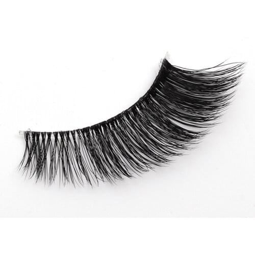 Flash girl MA07 high grade 100% handmade natural eyelashes with pink package