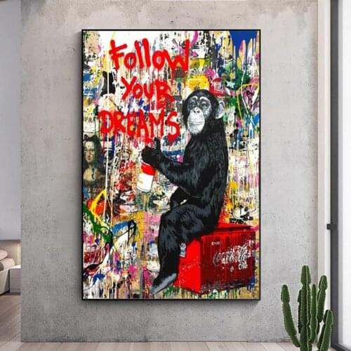 Love Is Answer Wall Graffiti Art Canvas Prints Street Pop Art Canvas Paintings Posters And Prints Love Life Wall Canvas Picture