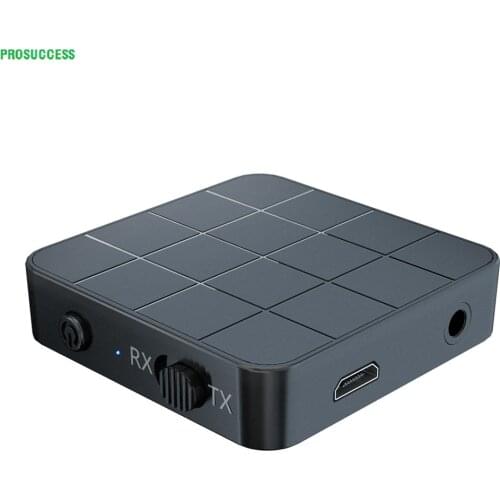 Mini Bluetooth V5.0+EDR Audio Receiver Transmitter Mini Stereo Bluetooth AUX USB 3.5mm Jack For TV PC Car Kit Wireless Adapter