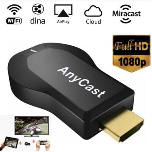 Anycast M9 Plus TV Stick Wifi Display Dongle Receiver 1080P HDMI-compatible video audio car Mirrorscreen for IOS Android YouTube