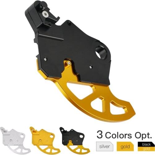 NICECNC CNC Rear Brake Disc Guard Protector For Suzuki RMZ250 2010-2018 RMZ450 2008-2017