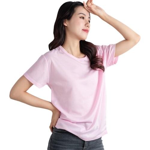 2021 New Sports T-shirt Womens Spring And Summer Solid Color Loose Breathable Running Fitness Short-sleeved Casual T-shirt