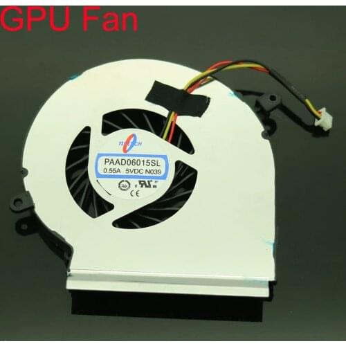 NEW PAAD06015SL DC5V 0.55A 3Pin Fan For MSI GE62 GE72 PE60 PE70 GL62 CPU GPU Cooler Fan