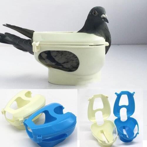 Plastic Racing Pigeon Holder For Injection Feeding Fixed Mount Bird Supplies Box Pigeon Vaccination Feeding Fixed Bondage Tool