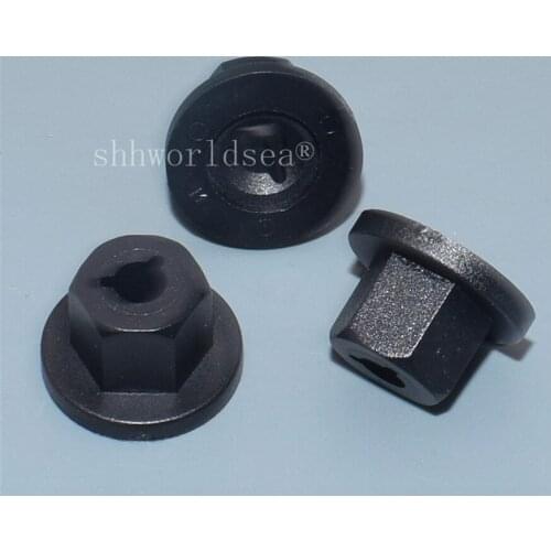 Shhworldsea Wheel Cover Nut car plastic clip auto plastic fastener clip for GM for Ford Opel 90413589,180942