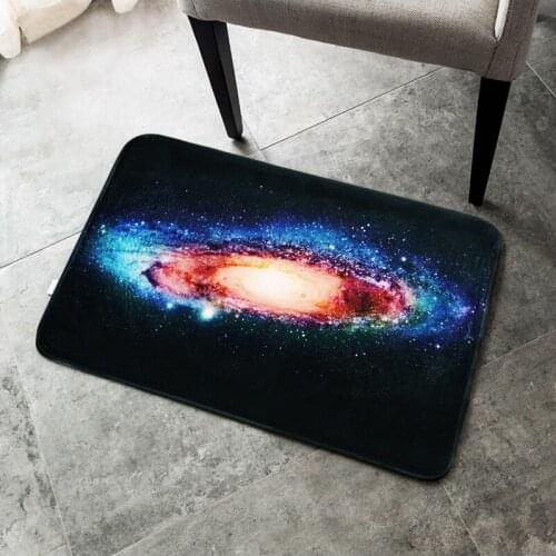Trend 3D Cosmic Sky Print Carpets For Living Room Rugs Bedroom Decor Rug Bathroom Entrance Kitchen Uptake Non-slip Rugs Water
