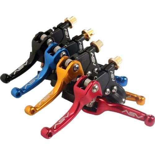 1pair 22mm Universal Aluminum Alloy Brake And Clutch Handle For Motorcycle And Off Road Vehicle