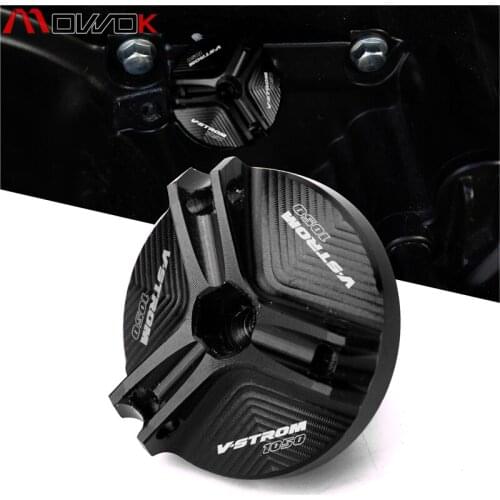 2020 NEW logo "VSTROM1050" For SUZUKI V-Strom 1050 VStrom 1050/XT 2020 Motorcycle CNC Aluminum Oil Filler Cap Plug