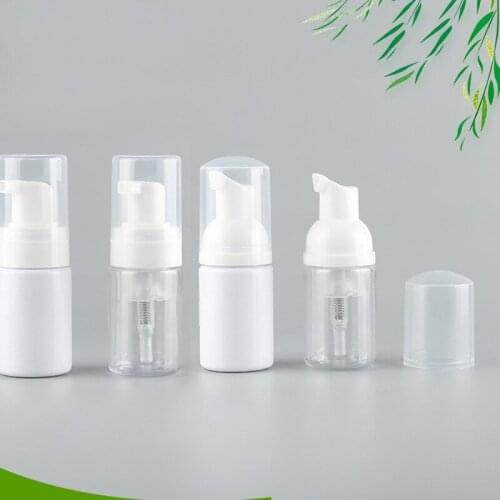 30ml Press Foamer Pump Sub Bottle Emulsion Shampoo Refillable Bottles Foaming Bubble Flask Empty Cosmetic Makeup Tool 20pcs