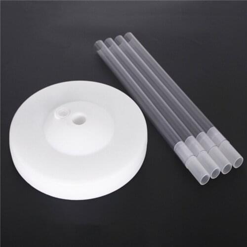 Christmas Birthday Party Decoration Balloon Accessories White Balloon Road Guide Vertical Column Set Air Balls Stick Stand