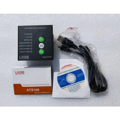 ATS106 diesel generator ats dual power transfer controller ATS 106 diesel generator ats automatic transfer switch panel