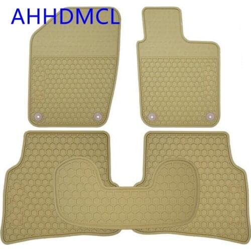 Car Rubber Mats Floor Mats Carpet Feet Pads For Polo 2009 2010 2011 2012 2013 2014 2015 2016 2017 Right Hand Drive