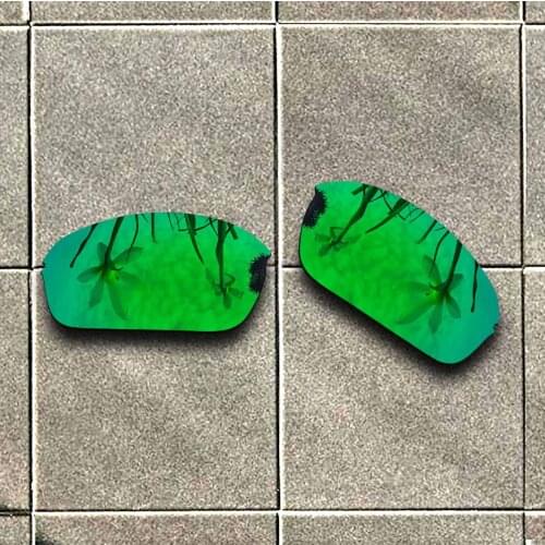 Emerald Green Polarized Sunglasses Replacement Lens for-Oakley Half Wire 2.0 Frame 100% UV Protection Good Fitness