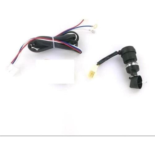 L100 START ON OFF SWITCH & KEY & CABLE FOR YANMAR L70 L48 KAMA KIPOR DIESEL 3KW 5KW TILLER ELECTRIC START FREE SHIPPING