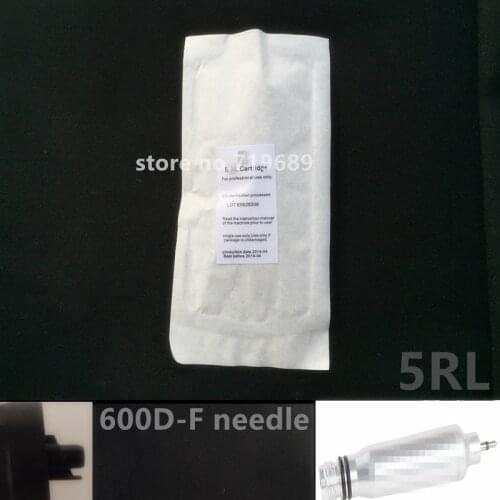 600D-F 5RL Permanent makeup machine needle stainless steel Tattoo Needles for Rotary Electric Permanent Makeup Beauty