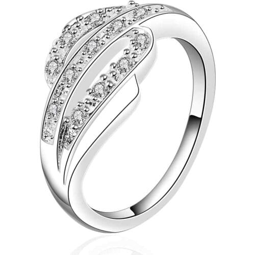 NEW Arrivel 2016 USA EURO Style Fashion Silver plated go and mess way Ring Wholesale Jewelry SMTR532