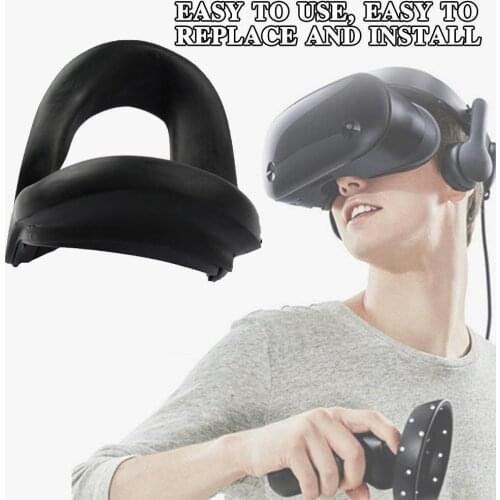 Glasses silicone eye mask For Oculus Quest 2 Anti-sweat mask eye shading and silicone skin-friendly A9C9