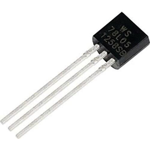 78L05 5V 100mA Voltage Regulator To-92 - Pack of 10