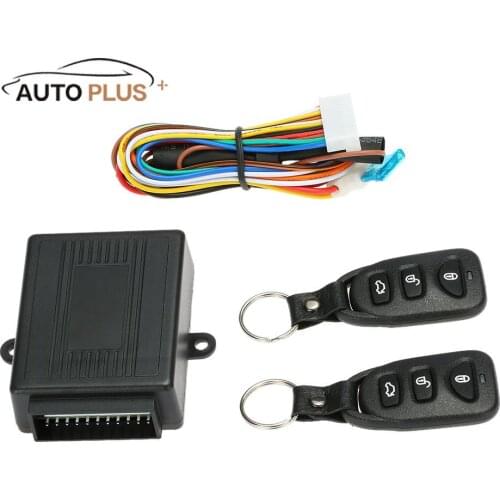 Universal Auto Car Remote Central Control Box Kit 3 Button Keyless Entry Door Lock Locking System with Trunk Release Button