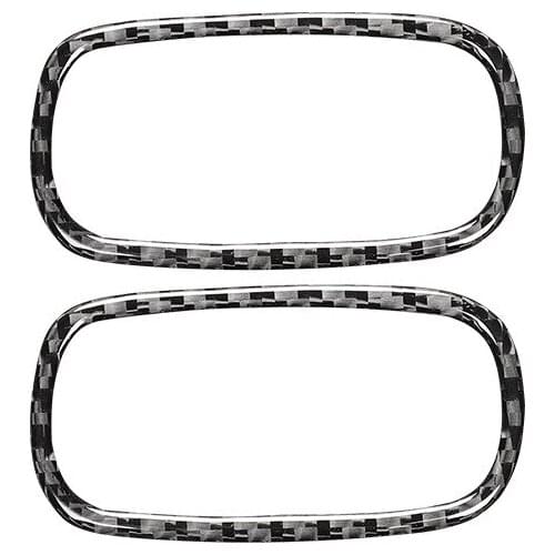 Air Outlet Frame Sticker for Mini Cooper F60 Carbon Fiber Car Interior Modification Accessories Car Sticker