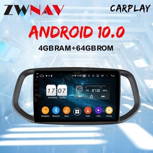 ZWNAV 9" Android 10 For KIA rio 2017 2018 2019 Multimedia Stereo Car DVD Player Navigation GPS Radio