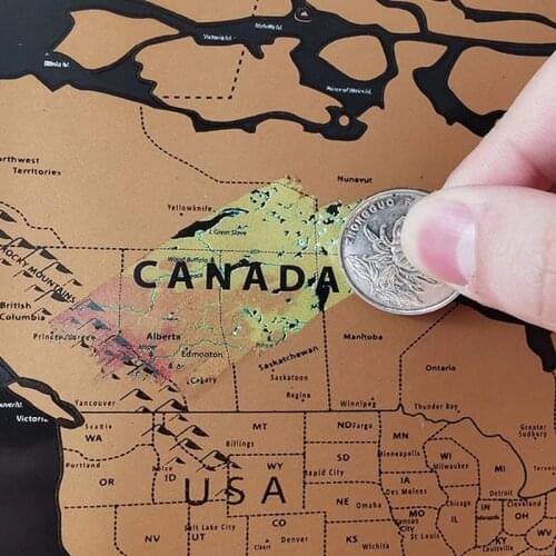 1pc Flag Version World Map Decorative Wall Poster For Students' Teaching Equipment Decoration Wall Stickers Map 42x30cm