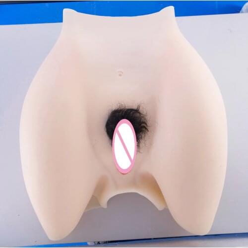 14000g Realistic Fake Silicone Vagina Artifical Buttocks Enhancement Vagina For Crossdresser Transgender Drag Queen Fashion Pant