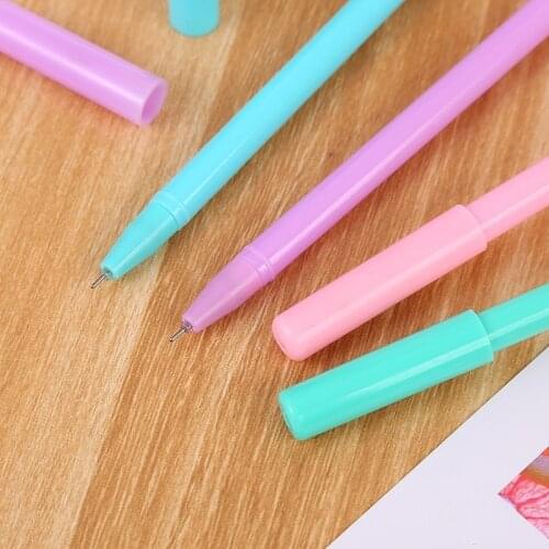 20 PCs Creative Dolphin Gel Pens Set Cute Student Stationery Cartoon Whale Neutral Pen Office Supplies Signature Pen Wholesale