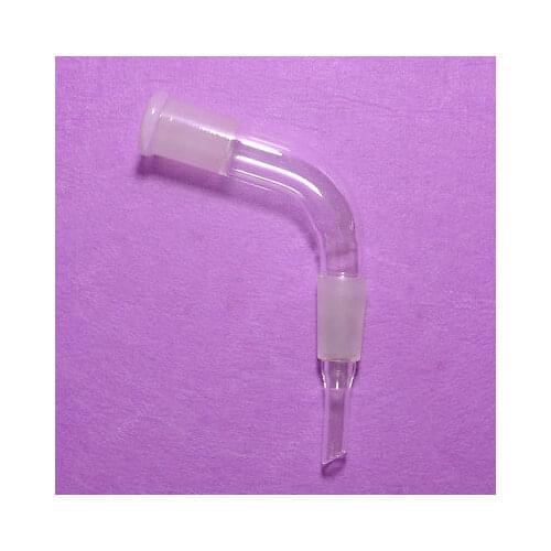 24/40,Distilling glass adapter with joint,105 bent,Laboratory Glassware
