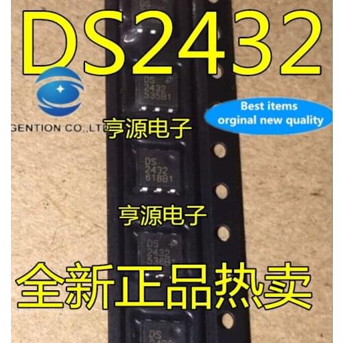 5PCS DS2432 DS2432P SOJ6 sensor chip welcome consultation in stock 100% new and original