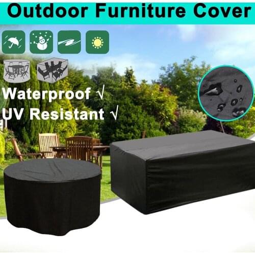 Outdoor Furniture Cover Patio Table/Chair/Sofa Overlay Garden waterproof Anti-dust Rain Snow Protector covering Oxford Cloth