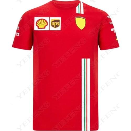 2020 for AMG Motorsport F1 Team T-Shirt Short Sleeve Jerseys Motorbike Motocross MX Dirt Bike Cycling T-shirt Jersey