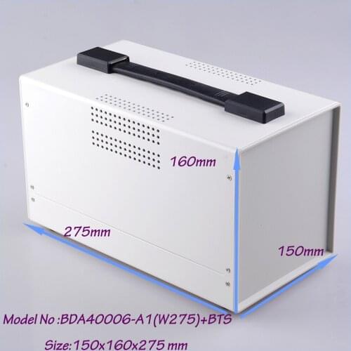 1pcs)150x160x275mm instrument enclosure electronic steel iron box iron project box enclosures for electronics iron device box