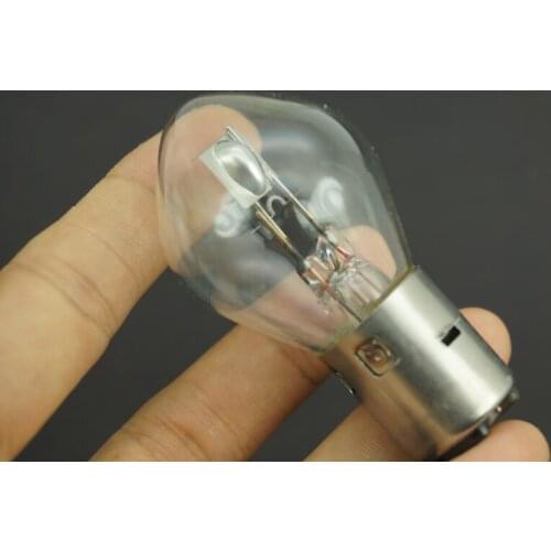 BA20D S2 12V 35/35W Motorcycle Headlight Lamp Light Halogen Bulb Clear Motorbike