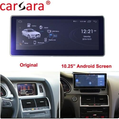 Au di Q7 Navigation System Eight Cores 4G RAM 64G ROM In Car Multimedia Player Vehicle GPS DVD