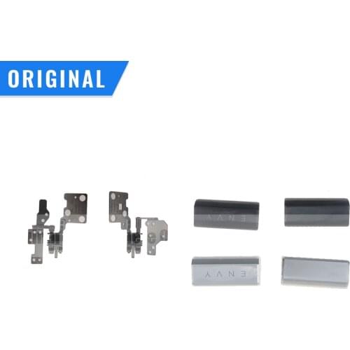 New Original LCD Panel Left and Right Hinge and Cover For HP Envy X360 15-DR TPN-W142 TPN-W143 Silver / Grey