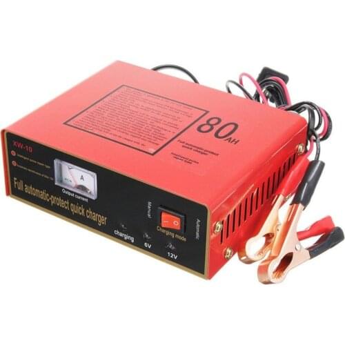 New Automatic Car Battery Charger Intelligent 6V/12V Full Automatic Electric Car Battery Charger For Lead Acid Battery US Plug