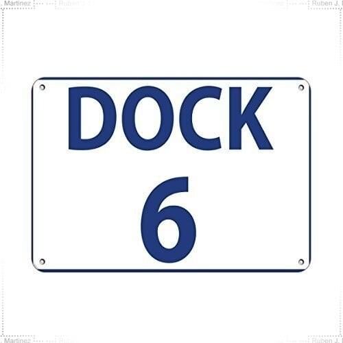 Retro tin paintings Metal Sign Great Aluminum Tin Sign Do Activity Sign Loading Zone Loading Do Number