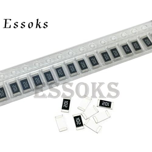 50pcs 2010 5% 3/4W SMD Chip Resistor resistors 0R - 10M 0 10 100 220 470 ohm 0R 10R 100R 220R 470R 1K 2.2K 4.7K 10K 100K 1M 10M