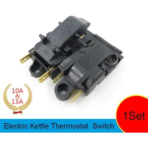 T125 XE-3 JB-01E 10A&13A Electric Kettles Switch Thermostat Spare Parts Kettles Water Heater Switch