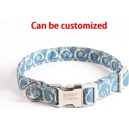 Pet supplies necklace cat Can be custom dog name tag accessories Custom tag personalized pet necklace designer collar for dogs