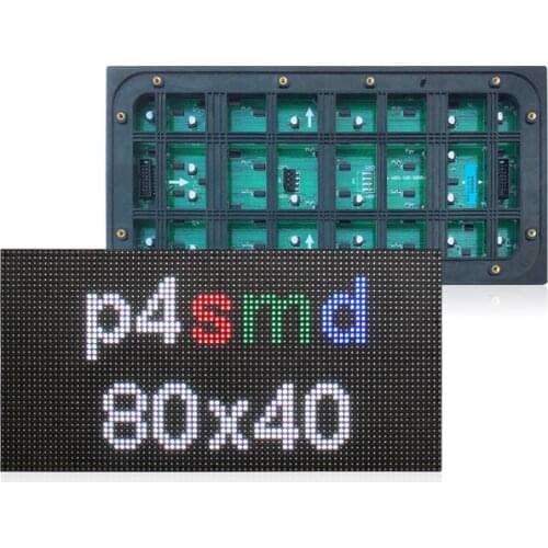 P4 outdoor 80x40 dots 320x160mm Led Module