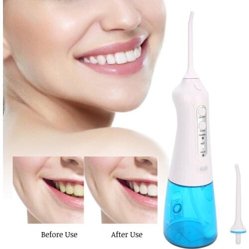 Rechargeable Electric Oral Irrigator Portable Water Flosser Teeth Cleaner Oral Care Tool